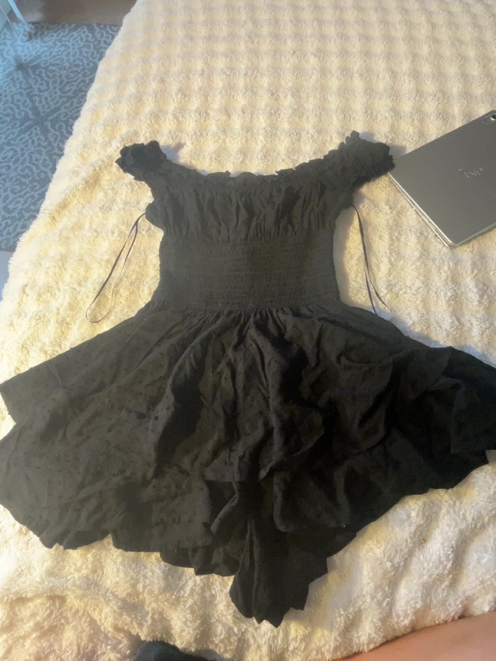 New Black Mini Dress Size S